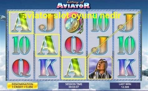 aviator slot oyunu